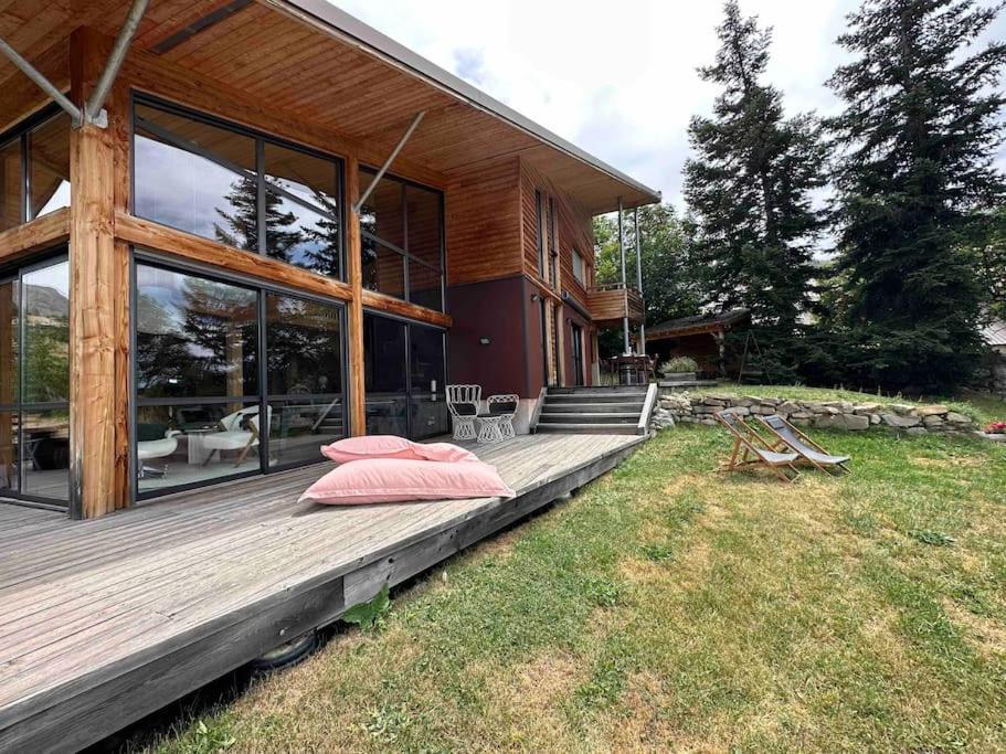 Chalet D'Architecte Avec Vue Panoramique ラ・フー エクステリア 写真