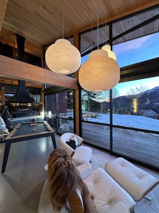 Chalet D'Architecte Avec Vue Panoramique ラ・フー エクステリア 写真