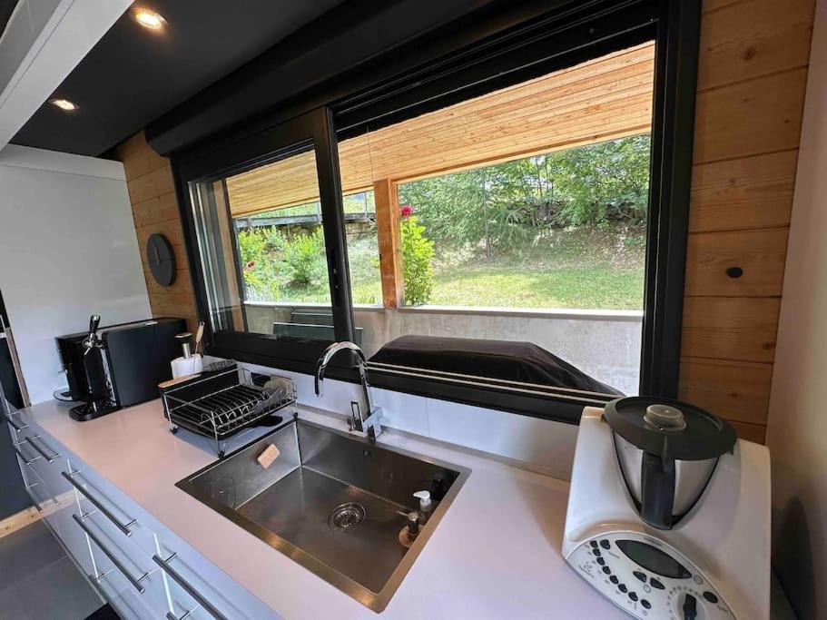 Chalet D'Architecte Avec Vue Panoramique ラ・フー エクステリア 写真