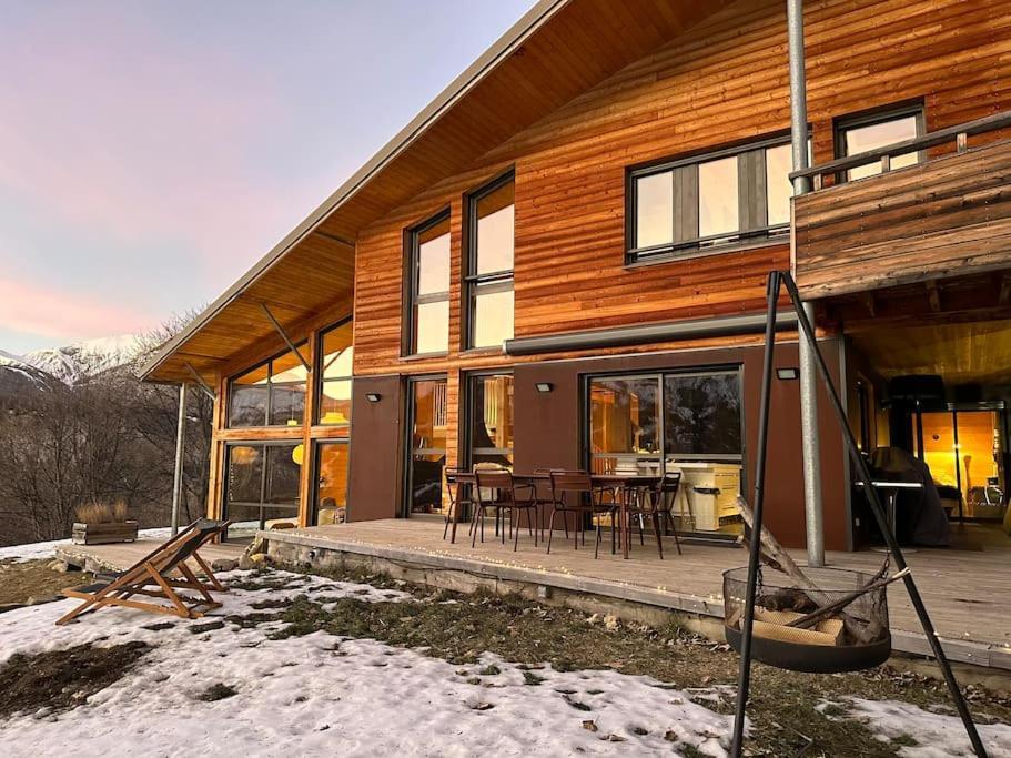 Chalet D'Architecte Avec Vue Panoramique ラ・フー エクステリア 写真
