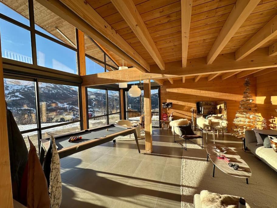 Chalet D'Architecte Avec Vue Panoramique ラ・フー エクステリア 写真