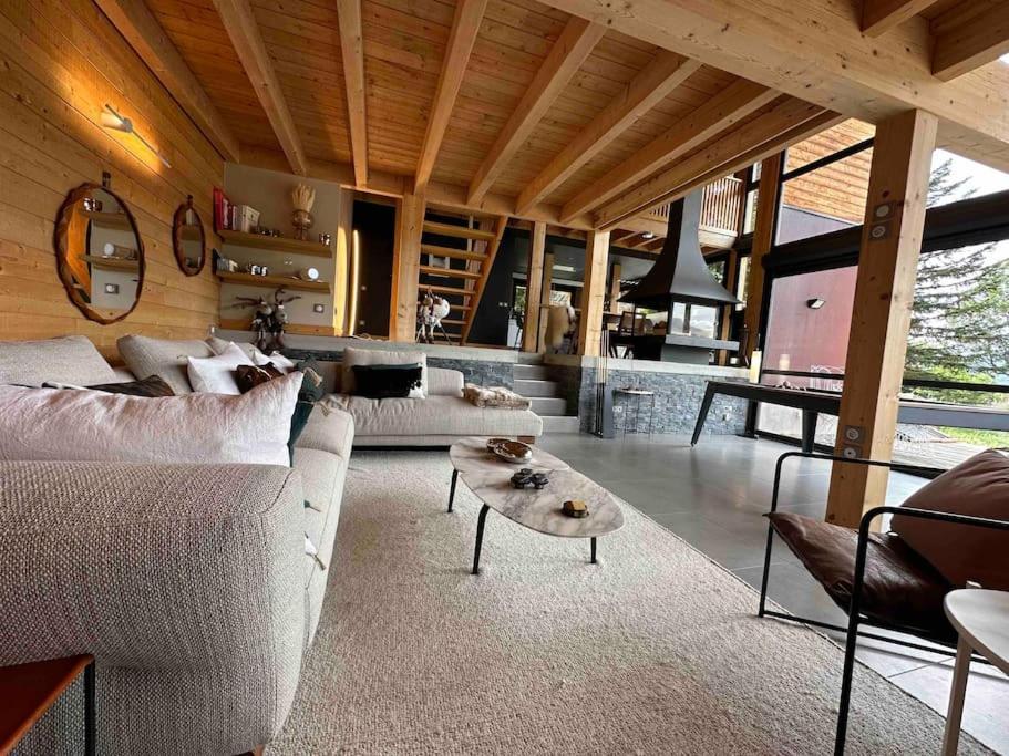 Chalet D'Architecte Avec Vue Panoramique ラ・フー エクステリア 写真