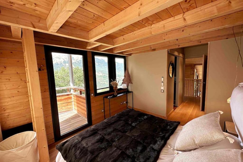 Chalet D'Architecte Avec Vue Panoramique ラ・フー エクステリア 写真