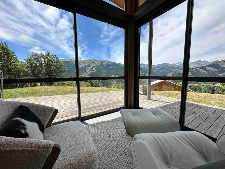 Chalet D'Architecte Avec Vue Panoramique ラ・フー エクステリア 写真