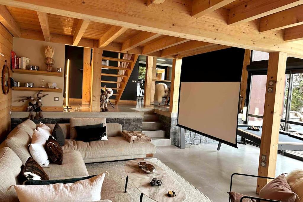 Chalet D'Architecte Avec Vue Panoramique ラ・フー エクステリア 写真