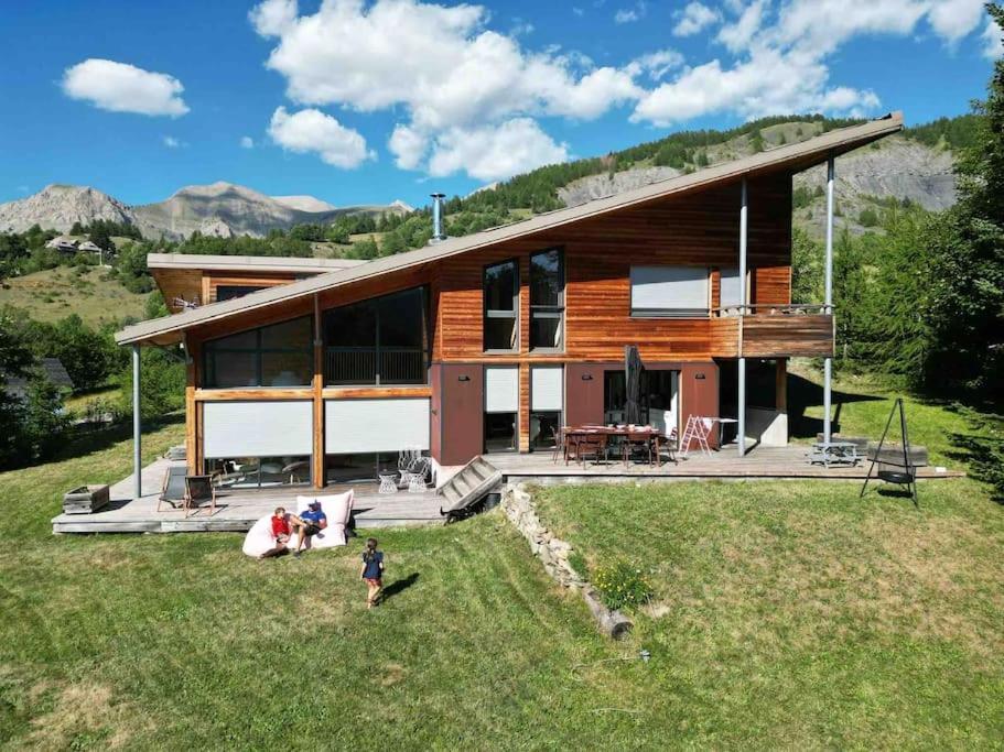 Chalet D'Architecte Avec Vue Panoramique ラ・フー エクステリア 写真